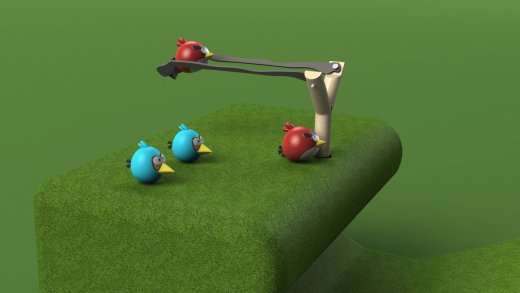 愤怒的小鸟(蓝色)缩略图